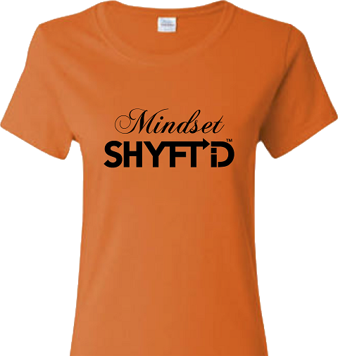Mindset SHYFTID Womens T-Shirt Orange